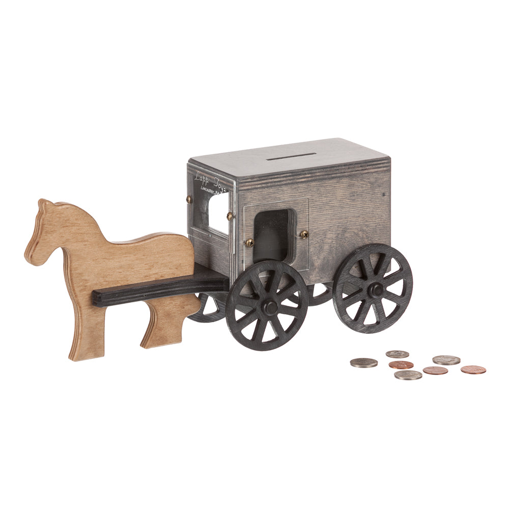 HORSE & BUGGY COIN BANK