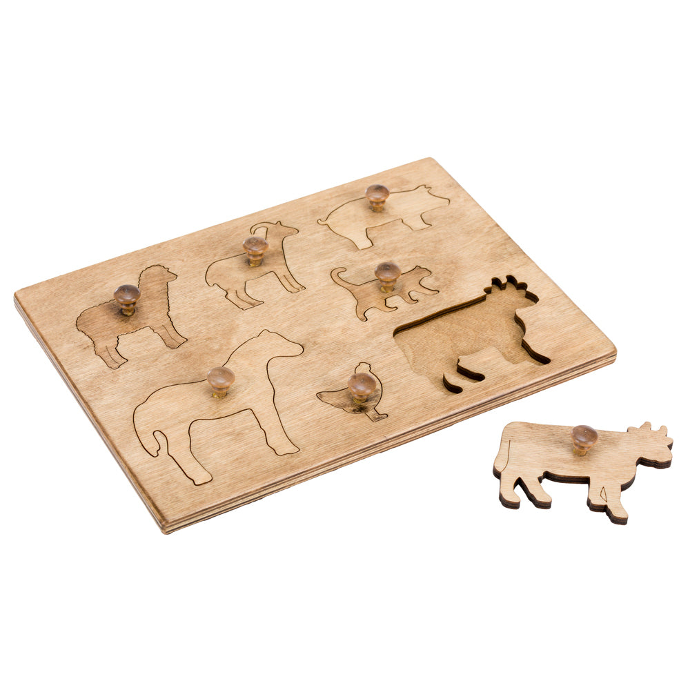 FARM ANIMAL PUZZLE BOARD