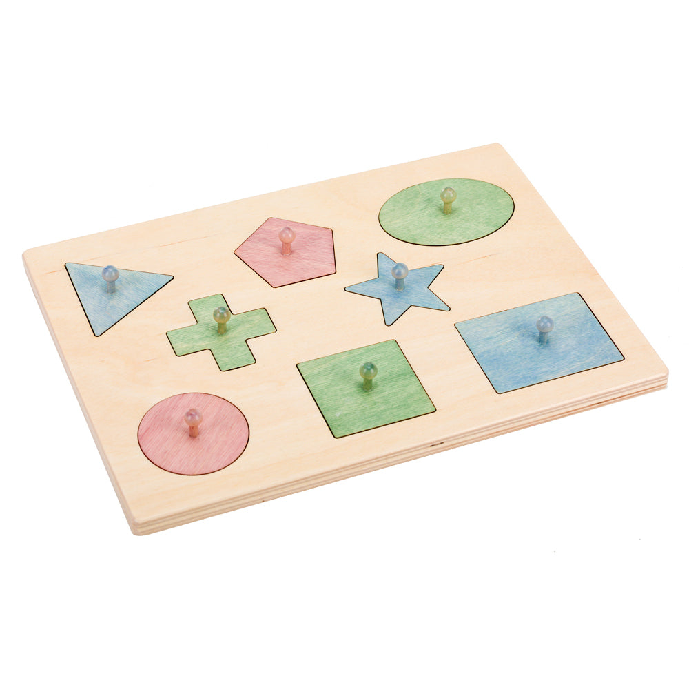 PUZZLE BOARD W/ SHAPES