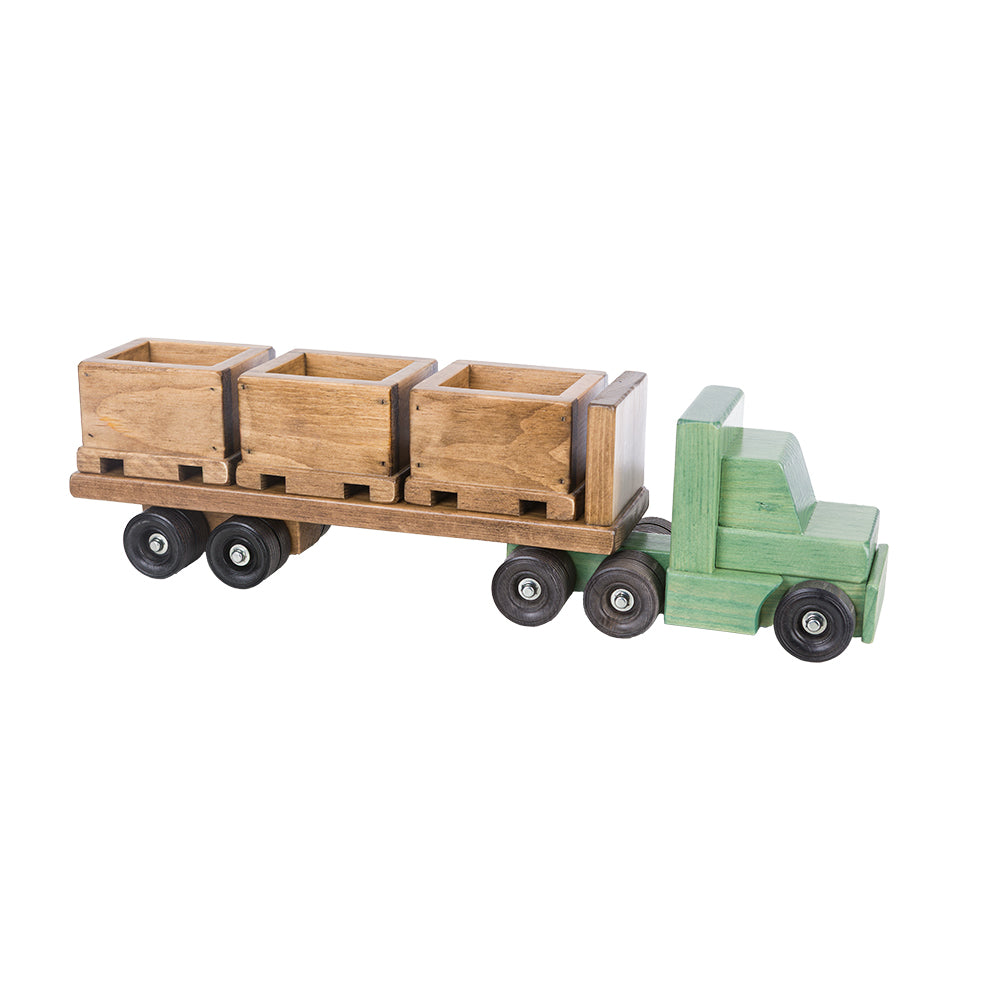 TRUCK W/ SKID TRAILER