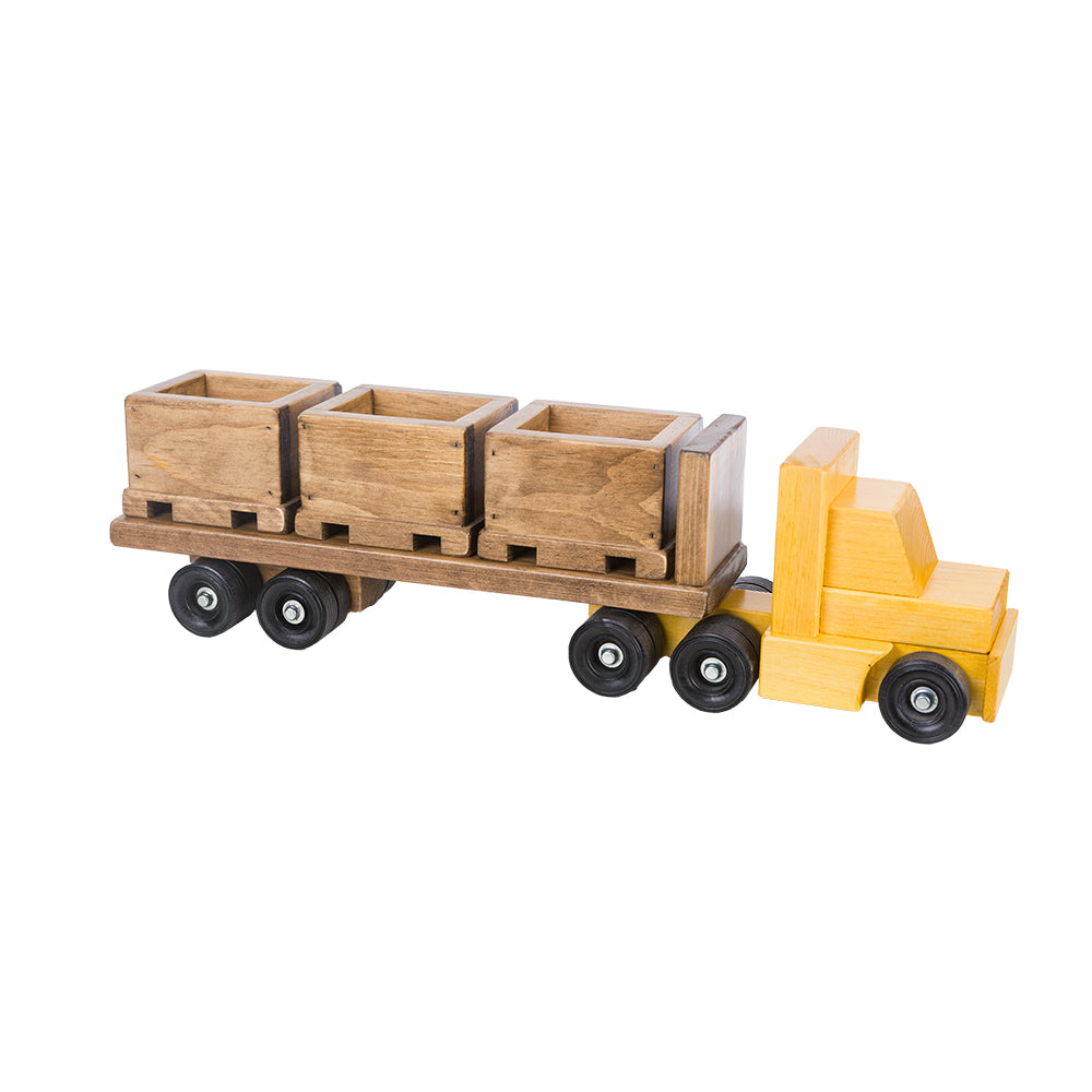 TRUCK W/ SKID TRAILER