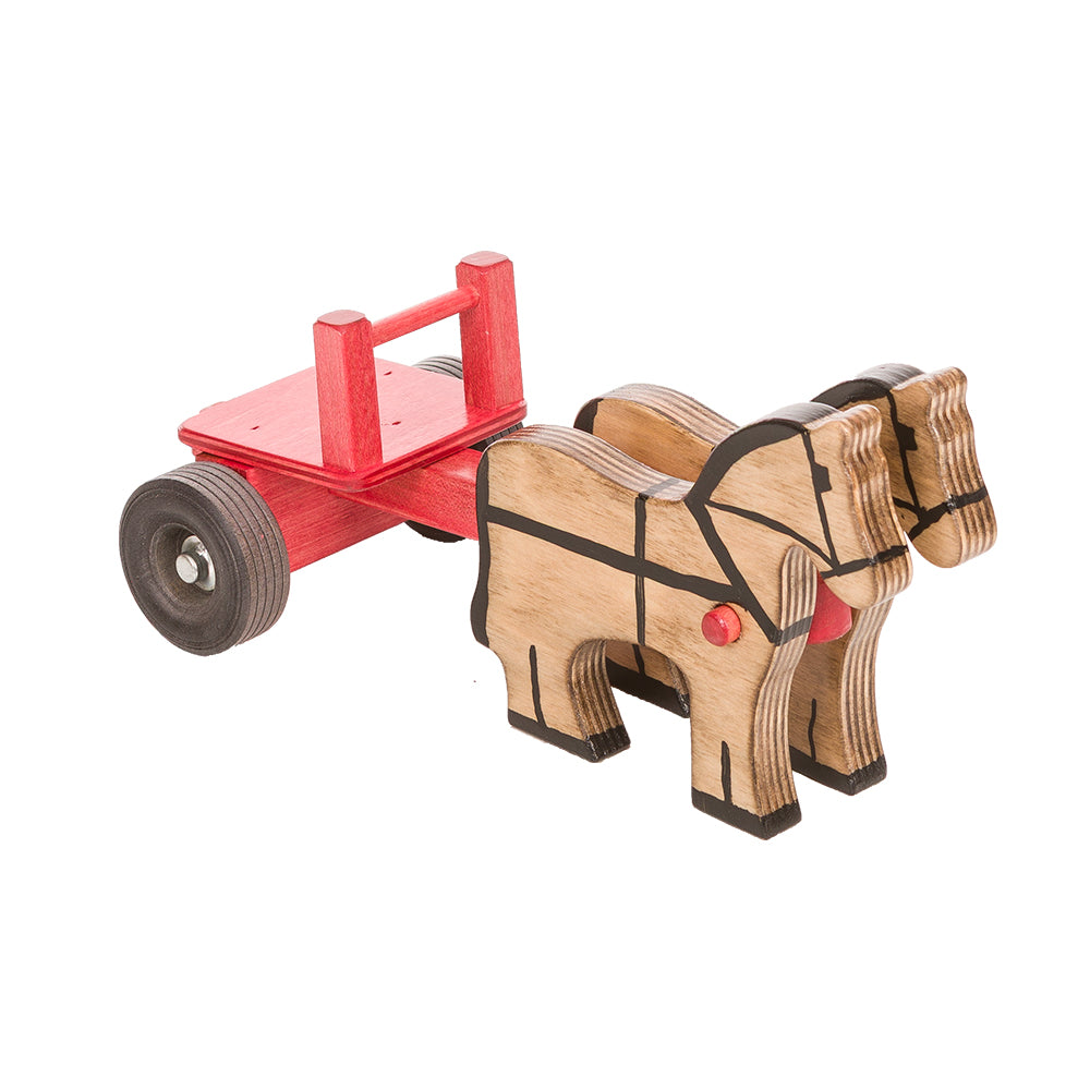 2 HORSE CART